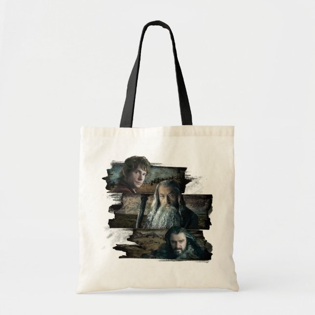 BILBO BAGGINS™, Gandalf, THORIN OAKENSHIELD™ Tote Bag (Front)