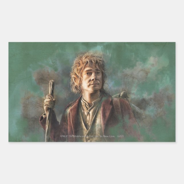 BILBO BAGGINS™ Illustration Sticker (Front)
