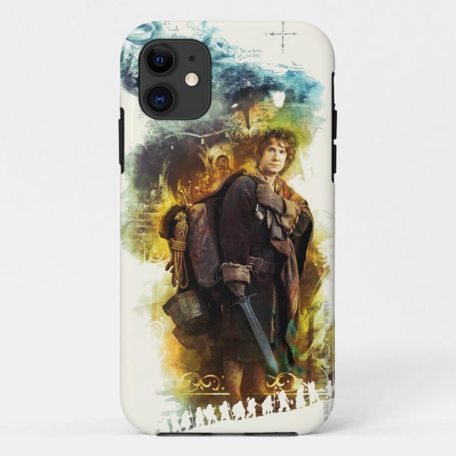 BILBO BAGGINS™ & The Company of Dwarves Graphic Case-Mate iPhone Case (Back)