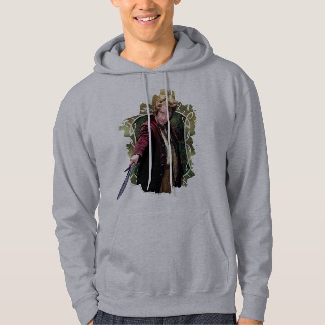 BILBO BAGGINS™ with sword Hoodie (Front)