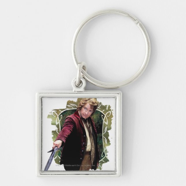 BILBO BAGGINS™ with sword Keychain (Front)