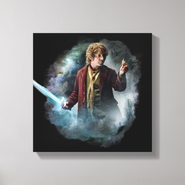 BILBO BAGGINS™ With The Ring Canvas Print (Front)