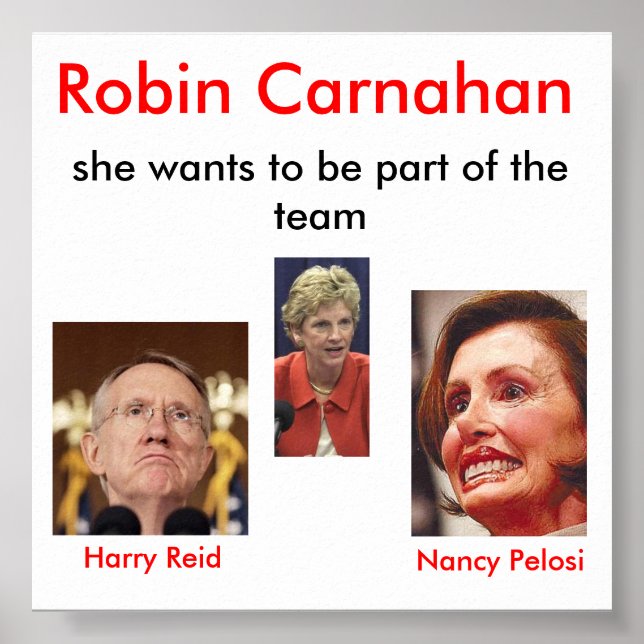 bilde, nancy_pelosi, harry_reid, Robin Carnahan... Poster (Front)