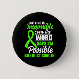 Bile Duct Cancer Awareness 2 Inch Round Button