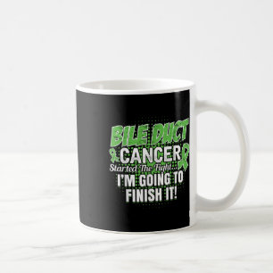 Bile Duct Cancer Awareness Ill Finish This Fight  Coffee Mug