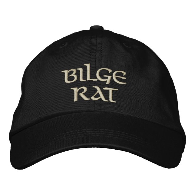 Bilge Rat Embroidered Hat (Front)