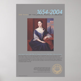 Bilhah Abigail Franks (1696-1756) Poster