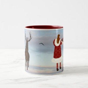 Bilingue Lee Marie’s Creative Design  Two-Tone Coffee Mug