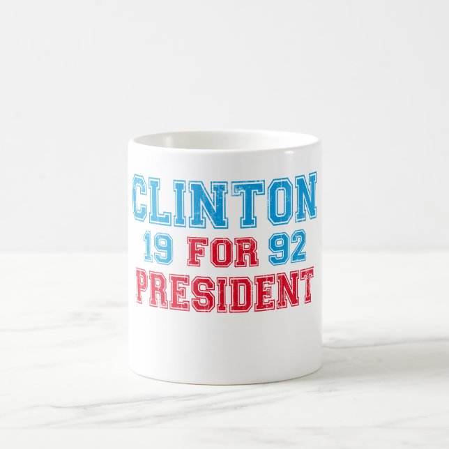 Bill Clinton 1992 Coffee Mug (Center)