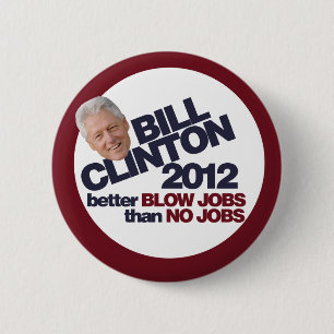 Bill Clinton 2012 2 Inch Round Button