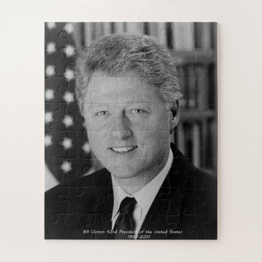 Bill Clinton 42nd President of the United States Jigsaw ...