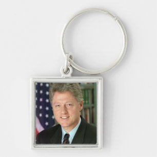 Bill Clinton Keychain