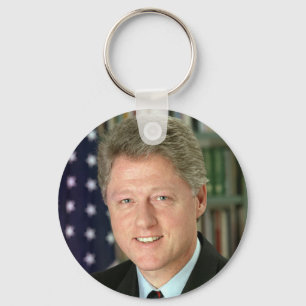 Bill Clinton Keychain