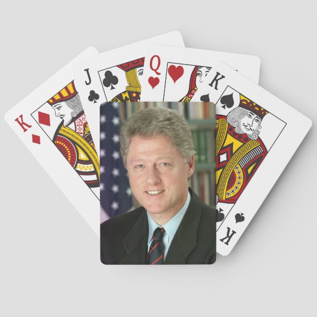 Bill Clinton Playing Cards (Back)