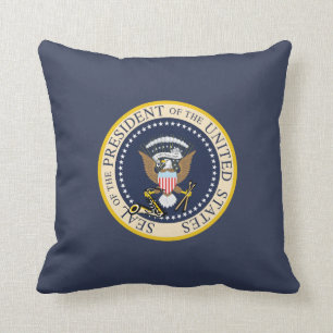 Bill Clinton : Presidential Seal : Pillow