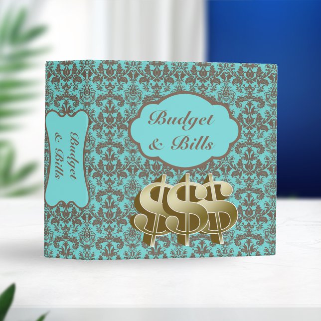 Bill Debt Budget Family Organizer•Blue• Binder (Creator Uploaded)