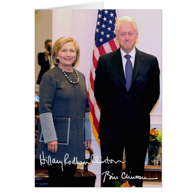 Bill & Hillary Clinton (Front)