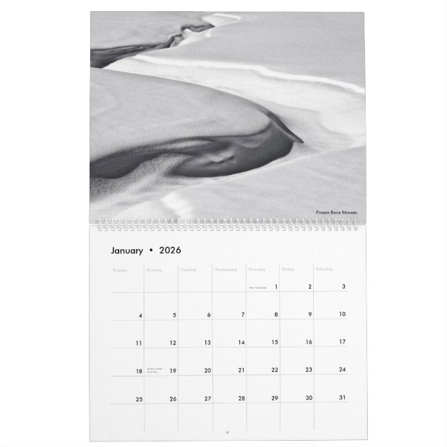 Bill Langton's Fine Art Photography 2014 Calendar (Jan 2026)