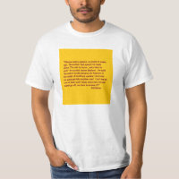Bill Maher Quote T-Shirt concerning US-Syria