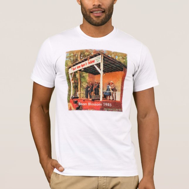Bill Monroe Bean Blossom 1985 T-Shirt (Front)