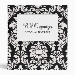 Bill Organizer Binder