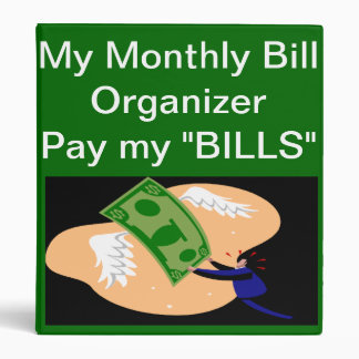 Bill Pay Organizer, Manage day to day finances Binder