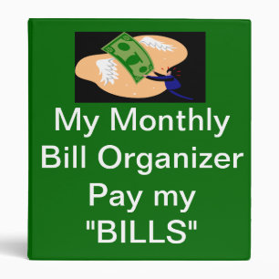Bill Pay Organizer, Manage day to day finances Binder