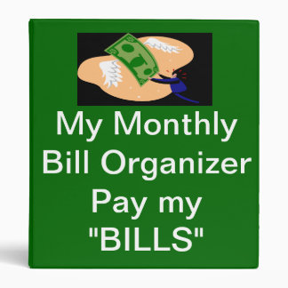 Bill Pay Organizer, Manage day to day finances Binder