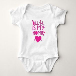 Bill W Homeboy Fellowship AA Meetings Baby Bodysuit