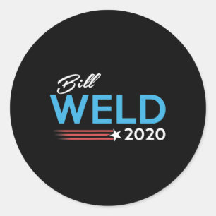 Bill Weld For President Defeat Trump  Classic Round Sticker