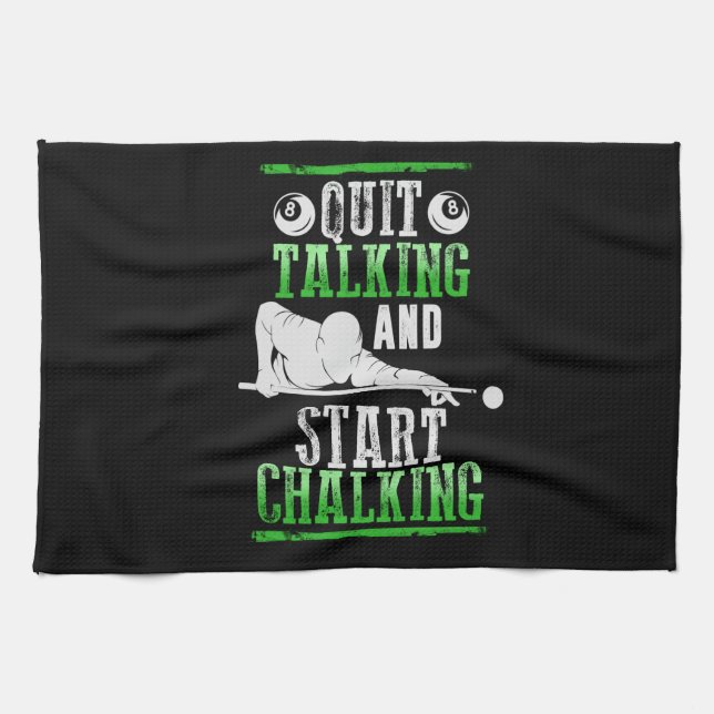 Billard Style Kitchen Towel (Horizontal)