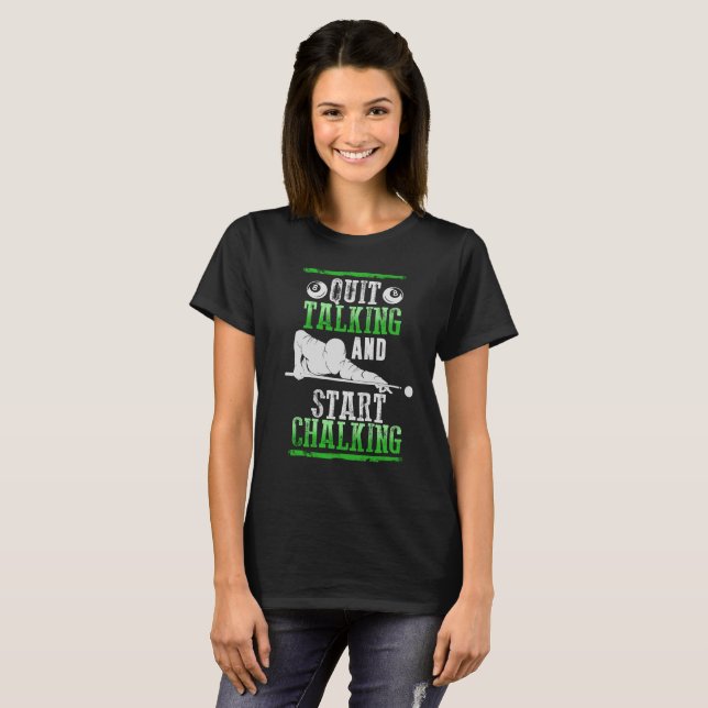 Billard Style T-Shirt (Front Full)