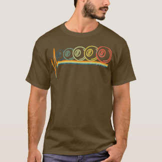 Billards Pool Eight 8 Heartbeat Gifts T-Shirt