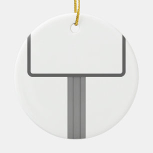 Billboard Ceramic Ornament