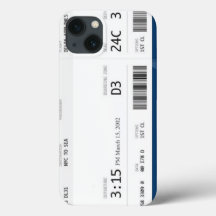 billet d'avion iphone 7/8 coque