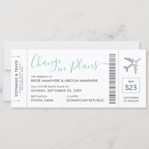 Billet de carte d'embarquement Modifier la date Av