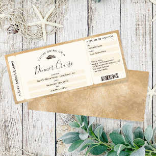 Billet de coupon de surprise Carte d'embarquement