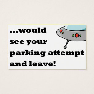 Billet de faux stationnement Drôle Violation amusa