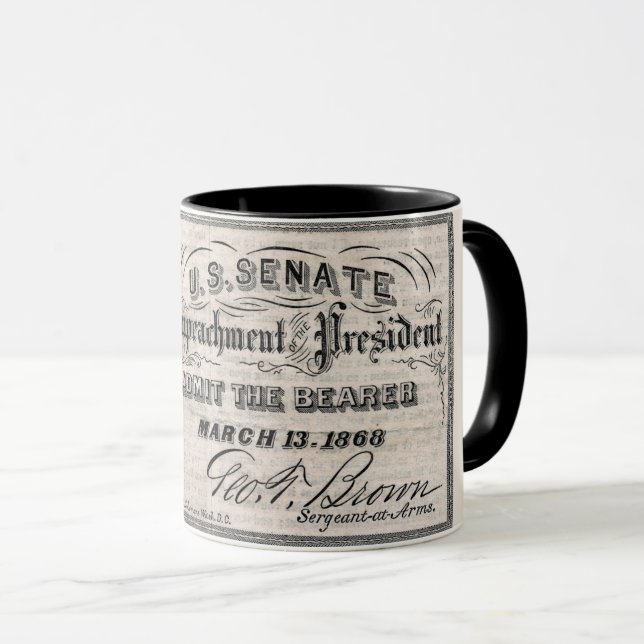 Billet d'immobilisation Mug (Devant droit)