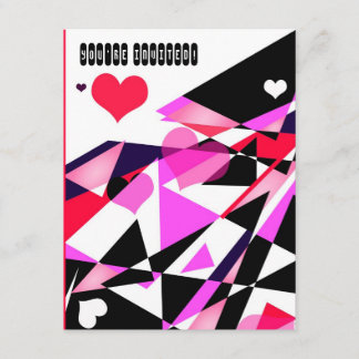 Billet unique pour l'amour 1 Cartes d'invitation