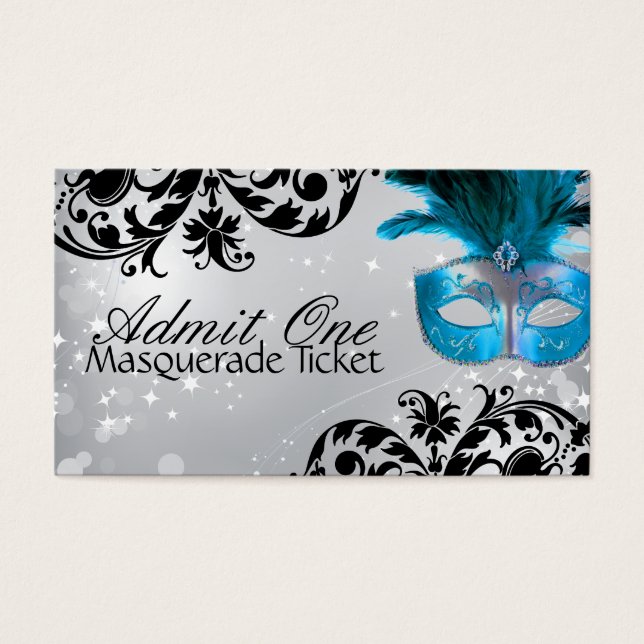 Billets d'entrée Masquerade (Devant)