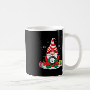 Billiard Ball Christmas Gnomes  Cute Billiard Ball Coffee Mug