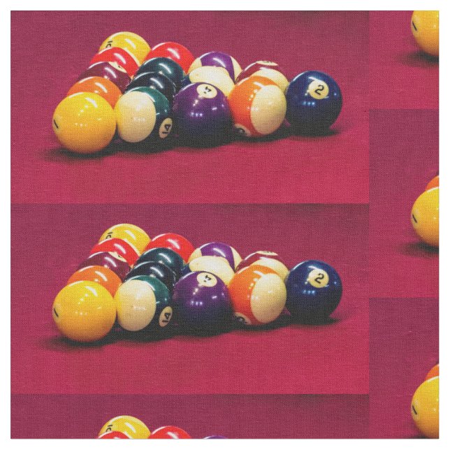 Billiard Ball Fabric (Close Up)