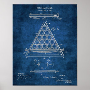 Billiard Ball Frame Brevet n° 3 Décoration de la s