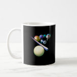Billiard Balls Cue Snooker Pool Player Coffee Mug<br><div class="desc">Funny 8 Ball Player Cue Sports Quotes . Billiard Balls Cue Snooker Pool Player.</div>