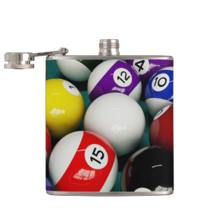 Billiard Balls Hip Flask