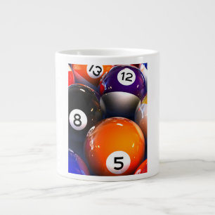 Billiard Balls Jumbo Mug