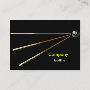 Billiard Business Card