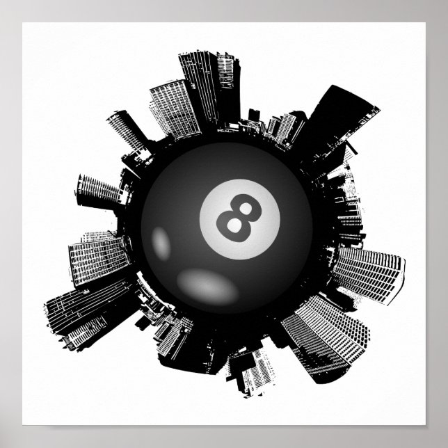 Billiard City Poster (Front)