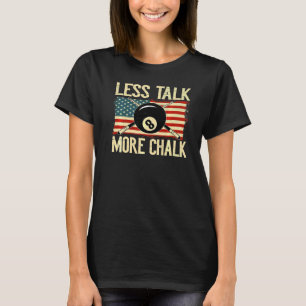 Billiard Cue Pool Balls Snooker T-Shirt